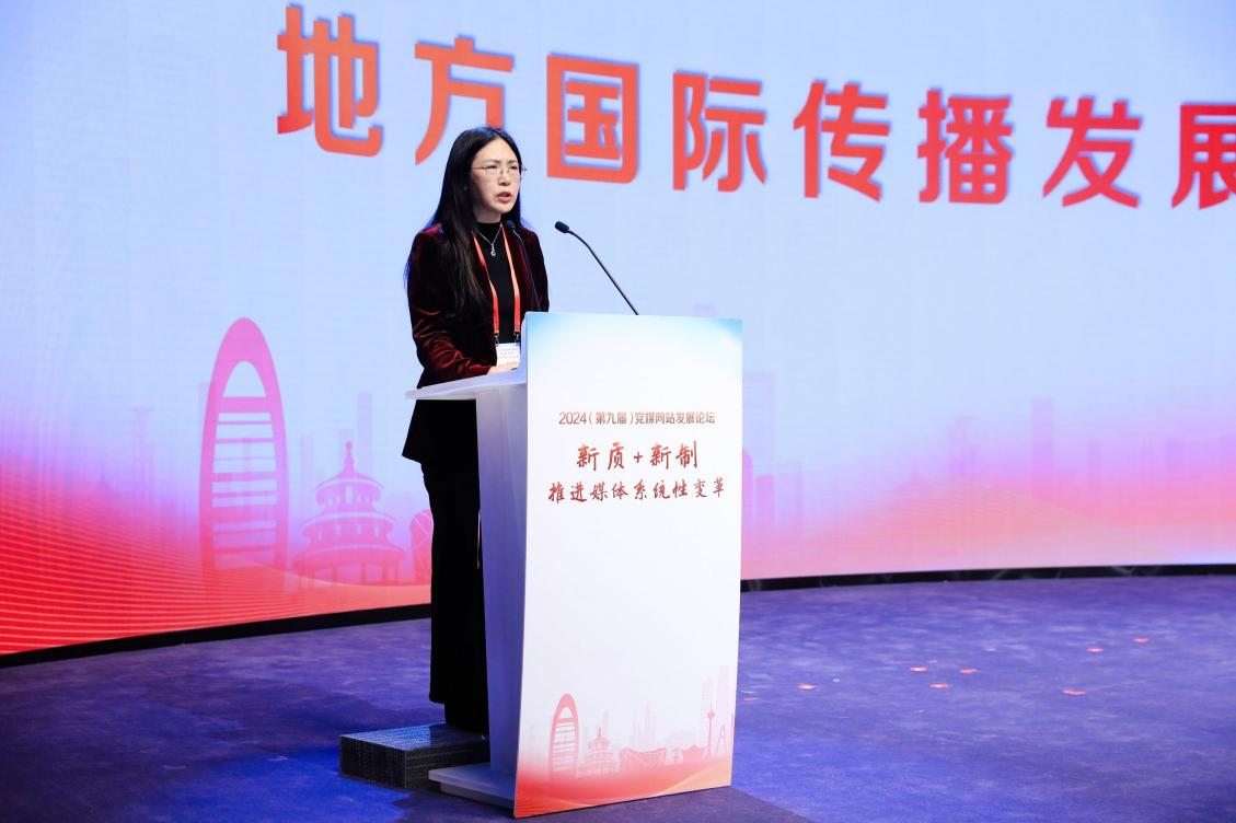 中国人民大学新闻学院教授钟新对地方国际传播发展篇章展示案例做出精彩点评。
